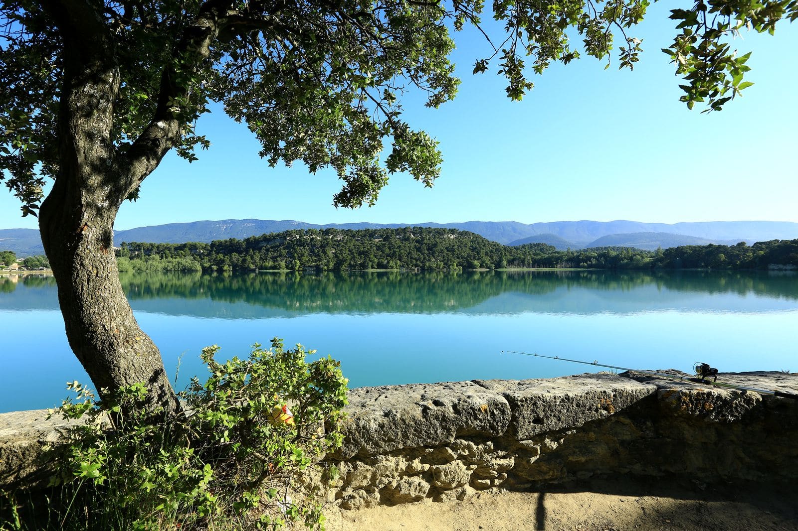 France, Vaucluse (84), parc naturel regional du Luberon, Cabrieres d’Aigues, etang de la Bonde